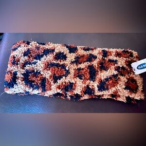 Old Navy Soft Terry Leopard Headband. NWT